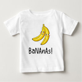 Camiseta Para Bebê Bananas!
