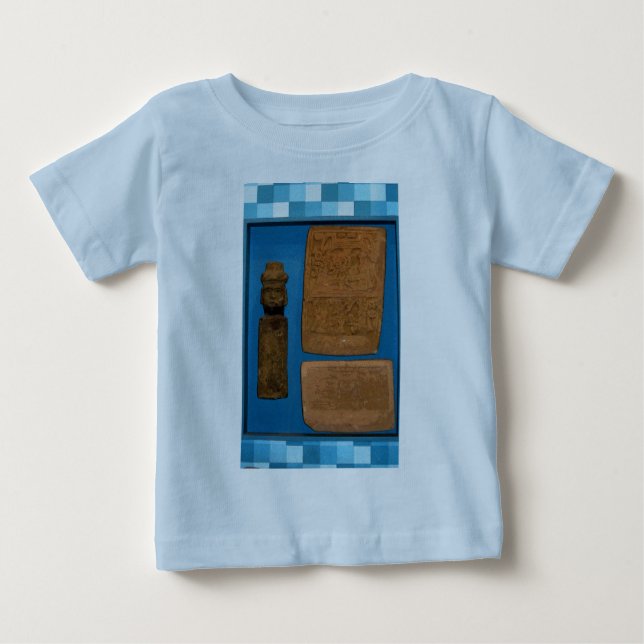 Camiseta Para Bebê Banco de Arte Mexicano (Frente)