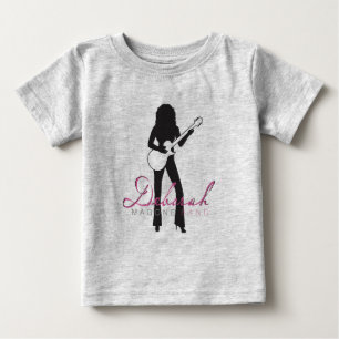 Camiseta Para Bebê Banda de Deborah Magone