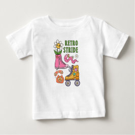 Camiseta Para Bebê Banda retrô