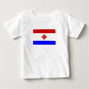Camiseta Para Bebê Bandeira da Mordóvia