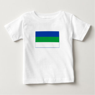 Camiseta Para Bebê Bandeira da República Komi