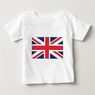 Camiseta Para Bebê Bandeira da União do Reino Unido