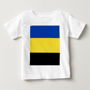 Camiseta Para Bebê Bandeira de Gelderland