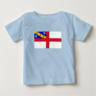 Camiseta Para Bebê Bandeira de Herm