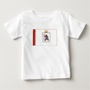 Camiseta Para Bebê Bandeira de Mari El