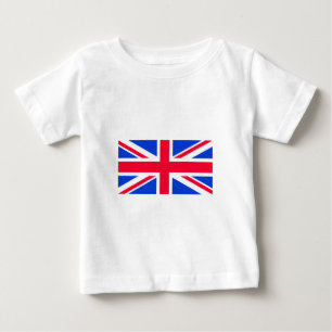 Camiseta Para Bebê Bandeira de Reino Unido, Reino Unido
