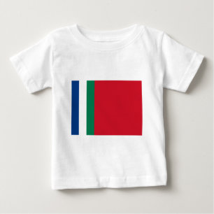 Camiseta Para Bebê Bandeira de Republik Maluku Selatan (Molucanos