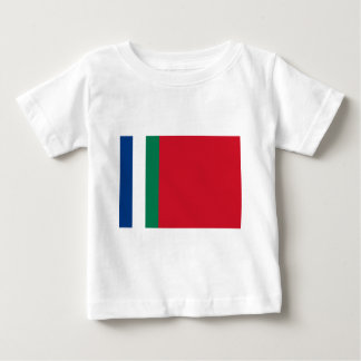 Camiseta Para Bebê Bandeira de Republik Maluku Selatan (Molucanos