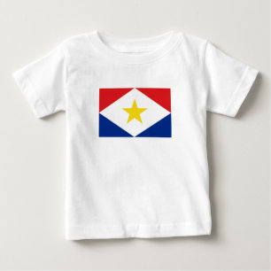 Camiseta Para Bebê Bandeira de Saba