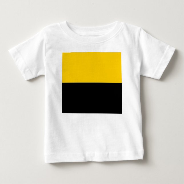 Camiseta Para Bebê Bandeira do IJsselstein (Frente)
