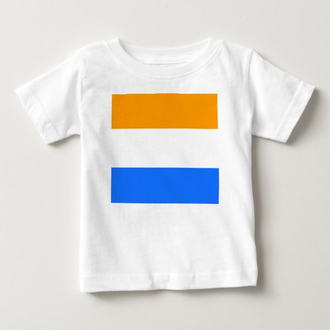 Camiseta Para Bebê Bandeira do Príncipe (Frente)