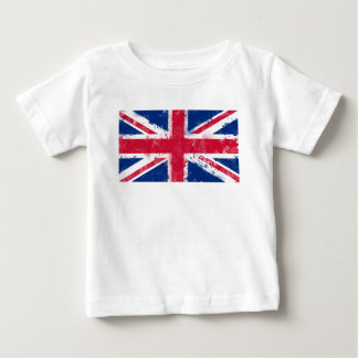 Camiseta Para Bebê Bandeira do Reino Unido ou do Jack da União