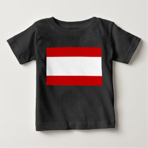 Camiseta Para Bebê Bandeira do Taiti