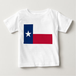 Camiseta Para Bebê Bandeira do Texas