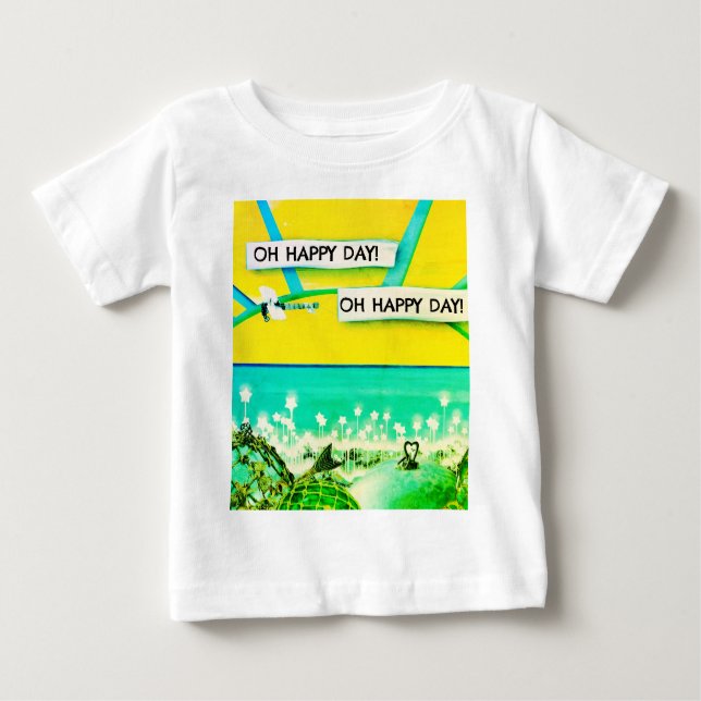 CAMISETA PARA BEBÊ BANNER SUNSHINE (Frente)