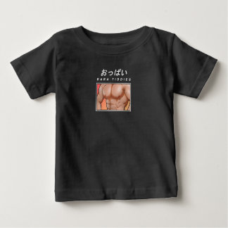 Camiseta Para Bebê Bara Tiddies Engraçada Gay LGBT Yaoi Manga Animes 