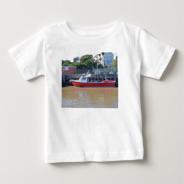 Camiseta Para Bebê Barco Charter High Flyer (Frente)