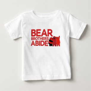 Camiseta Para Bebê Bare Bears - Bear Brothers Abide