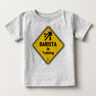 Camiseta Para Bebê Barista in Training