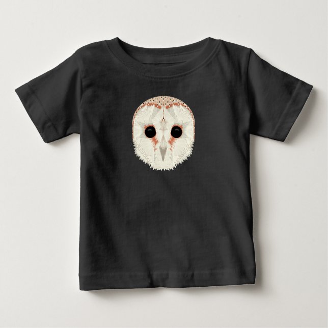 Camiseta Para Bebê Barn Owl Baby T Shirt (Frente)