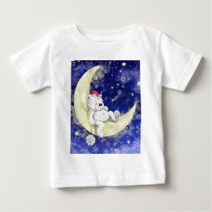 Camiseta Para Bebê Barrinho Sonhador - Bonito -