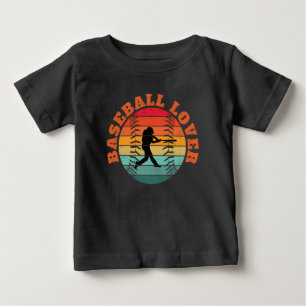Camiseta Para Bebê Baseball Lover