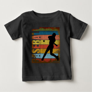 CAMISETA PARA BEBÊ BASEBALL VINTAGE STYLE