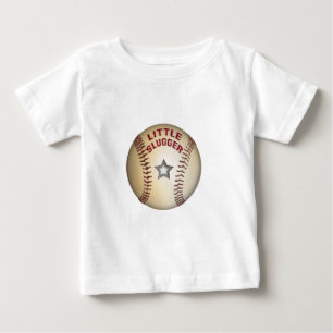 Camiseta Para Bebê Basebol pequeno do slugger