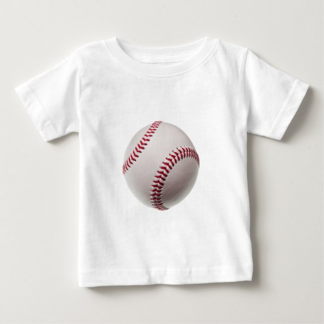 Camiseta Para Bebê Basebol - personalizado (Frente)