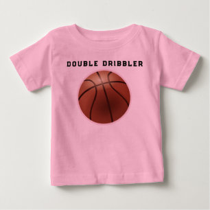 Camiseta Para Bebê Basquetebol Drible Duplo