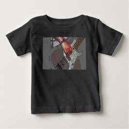 Camiseta Para Bebê Bass 4 iccnm