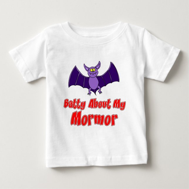 Camiseta Para Bebê Bastante Sobre Minha Mormor (Frente)
