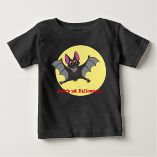 Camiseta Para Bebê Bastão de vampiro bonito