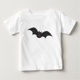 Camiseta Para Bebê Bat Bonito