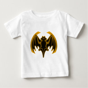 Camiseta Para Bebê Bat Dourado O MUSEUM Zazzle Dons