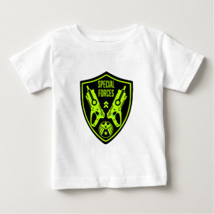 Camiseta Para Bebê Batalha de Arma de Dardo de Brinquedo para Criança
