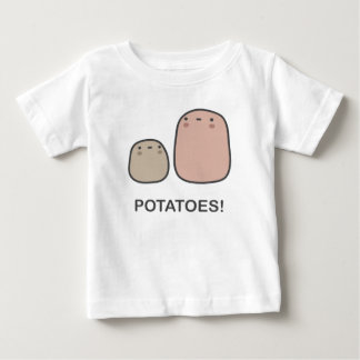 Camiseta Para Bebê Batatas!
