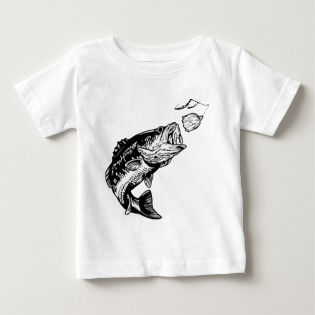 Camiseta Para Bebê Batedor de espinha (Frente)