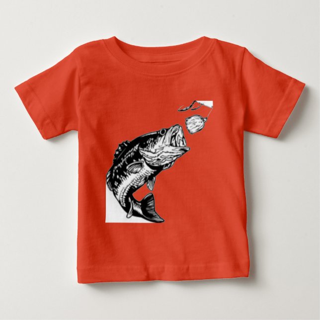 Camiseta Para Bebê Batedor de espinha (Frente)