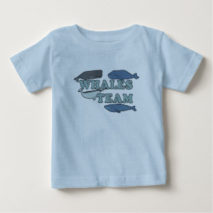 Camiseta Para Bebê Bateria de Baleia Ambiental do Grupo Baleia