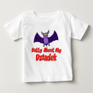 Camiseta Para Bebê Bateria Sobre Meu Dziadek