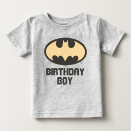 Camiseta Para Bebê Batman | Camiseta de Bebê de Aniversário