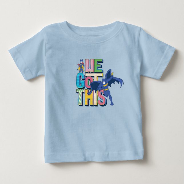 Camiseta Para Bebê Batman | Nós Podemos (Frente)