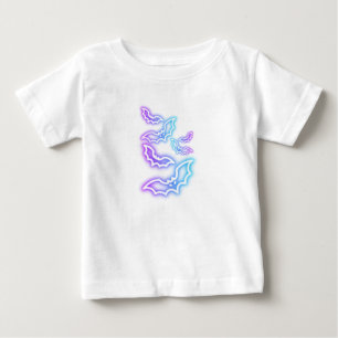 Camiseta Para Bebê Bats
