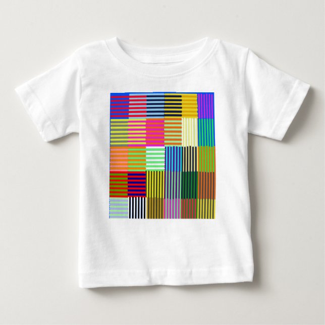 Camiseta Para Bebê Bauhaus Inspirou Ótica (Frente)