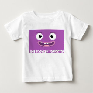 Camiseta Para Bebê BBSS Aqui Vamos Bebê T-Shirt