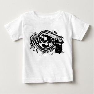 Camiseta Para Bebê BDA 9 Baby Romper T Shirt