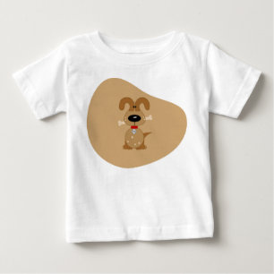 Camiseta Para Bebê Beagle, Pet, Osso