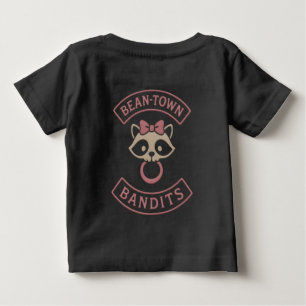 Camiseta Para Bebê Bean Town Bandit Child T-Shirt Pink